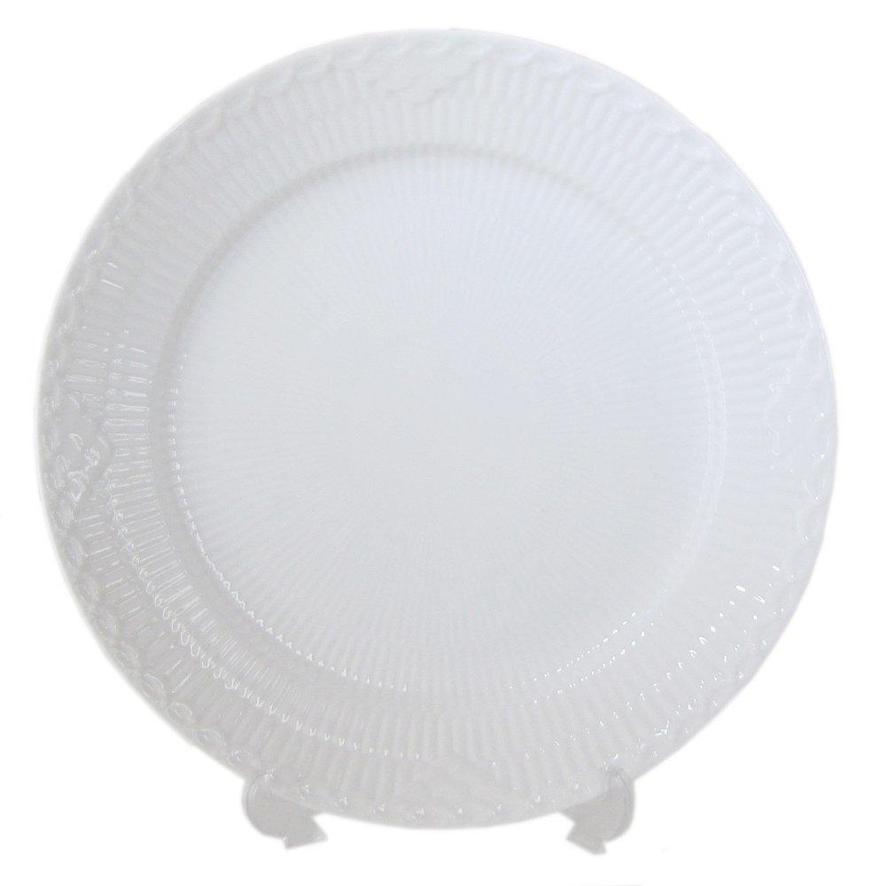 

Royal Copenhagen White Fluted Plate, Half Lace, Flat Plate, 25cm, 1128625 1017295 [Parallel Import]