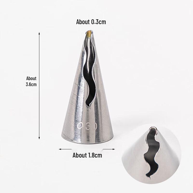 Qiwei 304 Stainless Steel Decorating Nozzle
