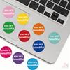500Pcs/Roll Colorful Labels. You Are Beautiful Kids Rewards Stickers - DIY Scrapbooks Album Decor Sealing Label Decals
