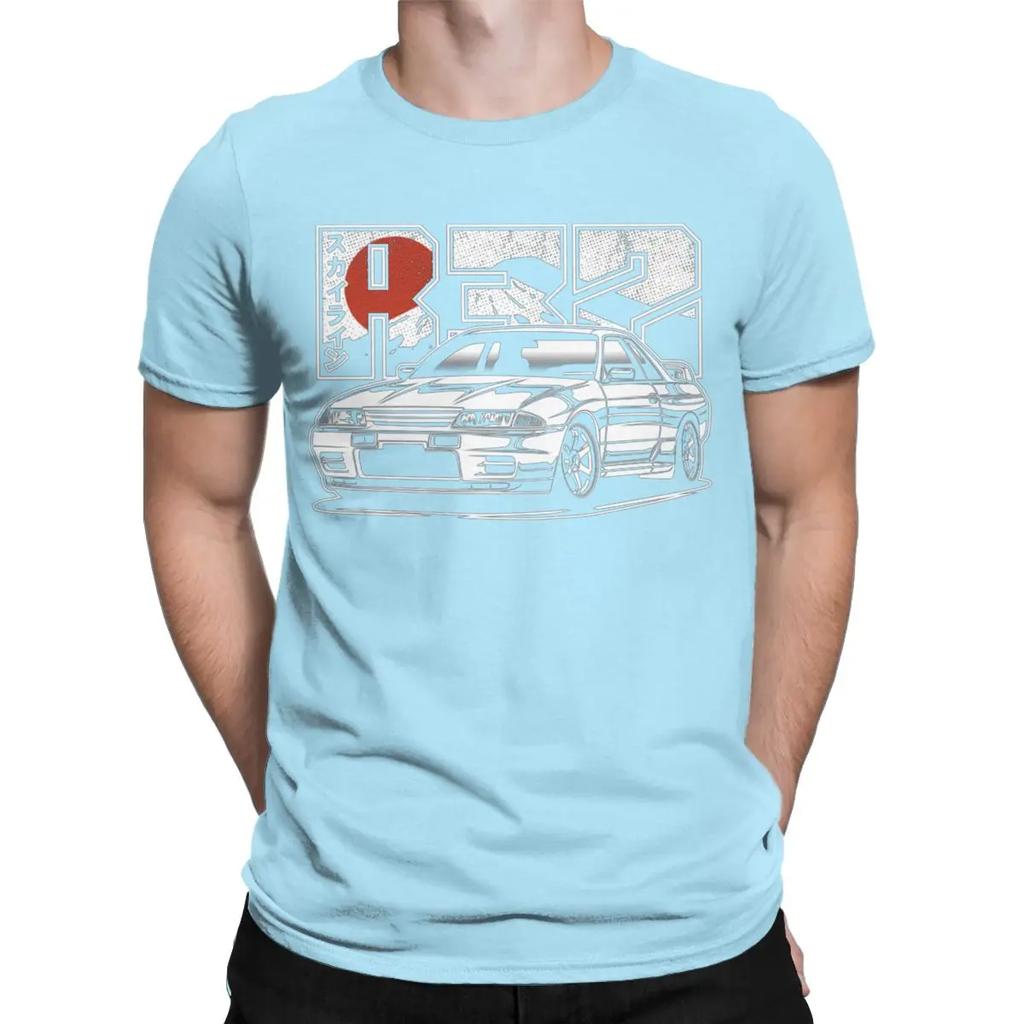 New Model Humorous R32 Gtr Skyline Tshirt For Unisex Round Collar Cotton T Shirt Short Sve Tee Original Clothing