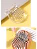 Portable 8-Note Mini Kalimba Thumb Piano for Beginners