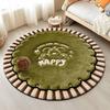 Cartoon Puppy Rug: Dirt-Resistant, Easy-Clean Decorative Mat for Living Room, Sofa, Coffee Table, or Outdoor Camping