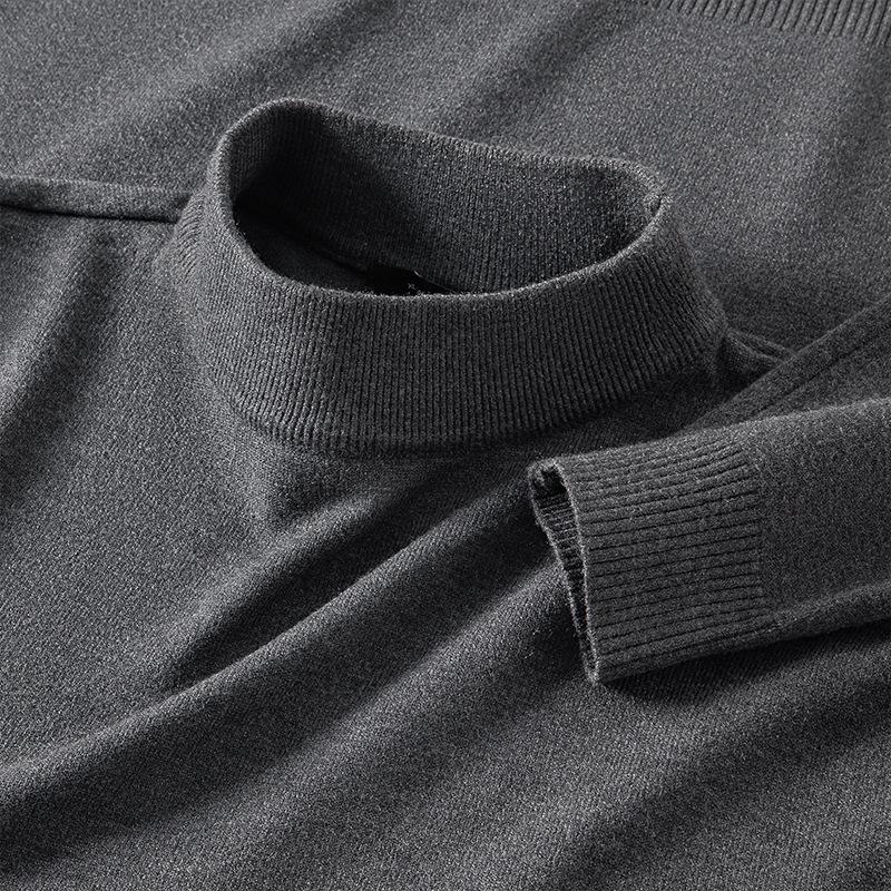 

CamatKilly Men s Thick Fleece Wool Half-High Neck Sweater 2XL