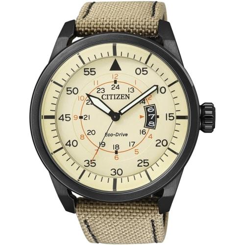 

Citizen ECO-DRIVE AVIATOR POWER RESERVE AW1365-19P Men s Watch