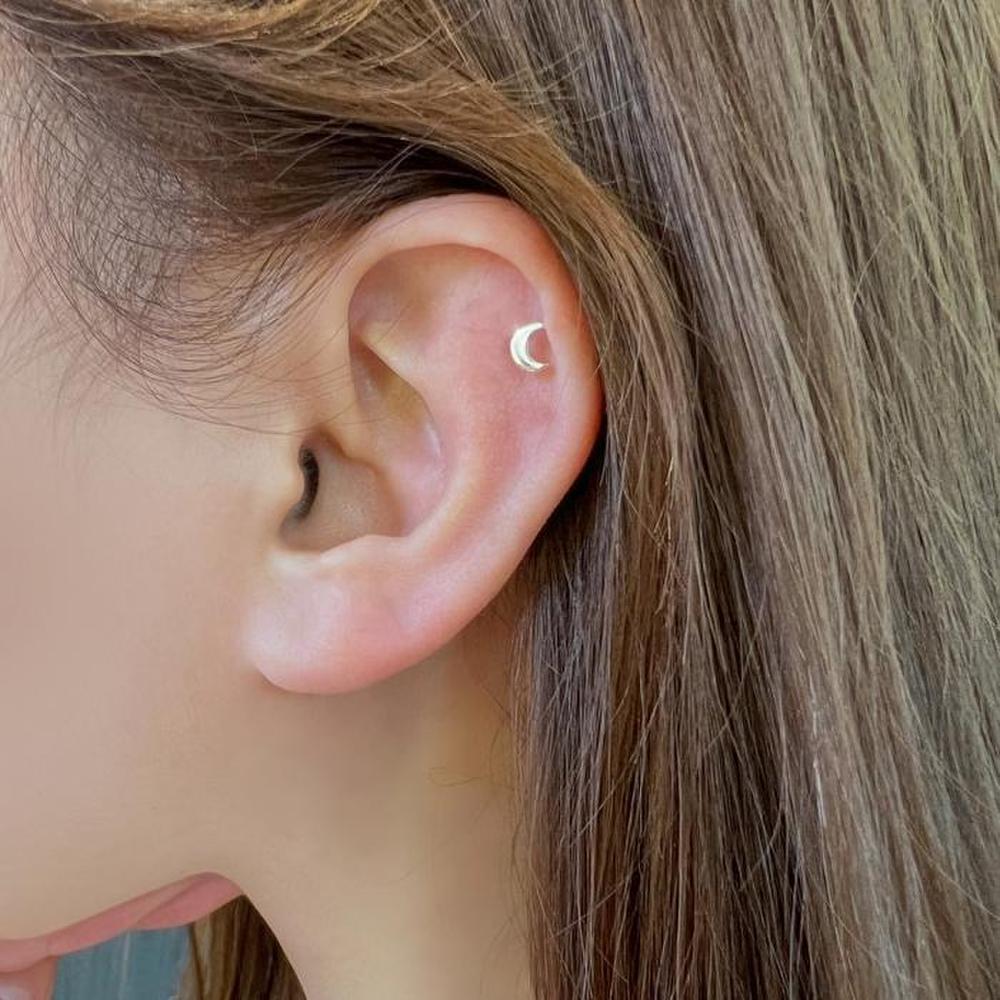 Silver 925 Baby Crescent Piercing (S8959156)
