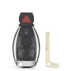 KEYYOU NEW 2/3/4 B Keyless Entry Remote Car Key For Mercedes Benz Year 2000+ Supports Original NEC and BGA AY1