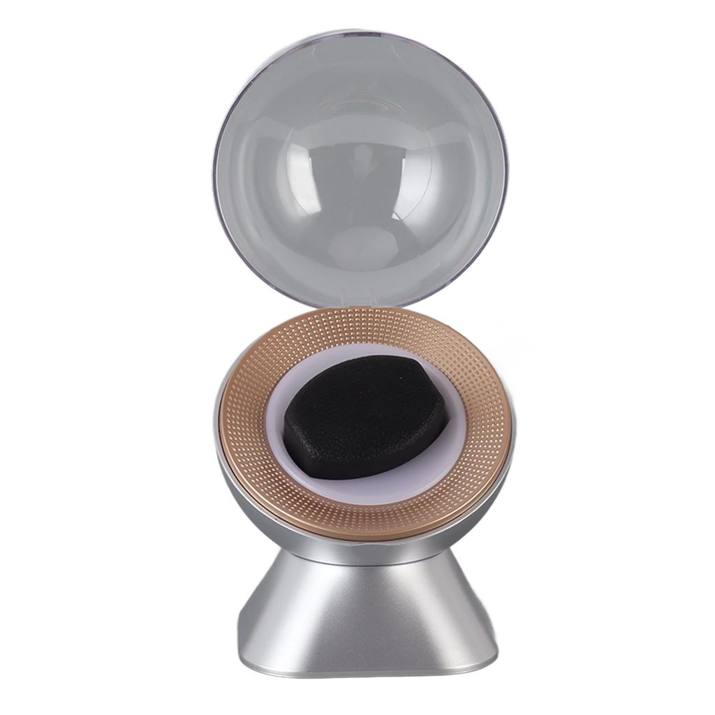 Automatischer Einzel-Uhrenbeweger USB Mechanische Uhren Schüttler Aufbewahrungskoffer Displaybox für Zuhause Silber