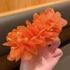 4pcs/set High Elastic Floral Hair Rope Beads Ponytail Holder Sweet Kids Head Rope  Girls