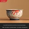 Jiumuqin Hand-Painted Ceramic Gongfu Tea Master Cup