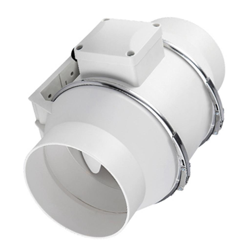 Kanalventilator Hocheffizienter, geräuscharmer Luftzirkulationsventilator Inline-Abluftventilator für Badezimmer und Küchen