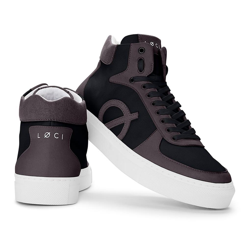 Loci Eleven Vegan Sneakers Black/Charcoal/Charcoal Lc-011-001