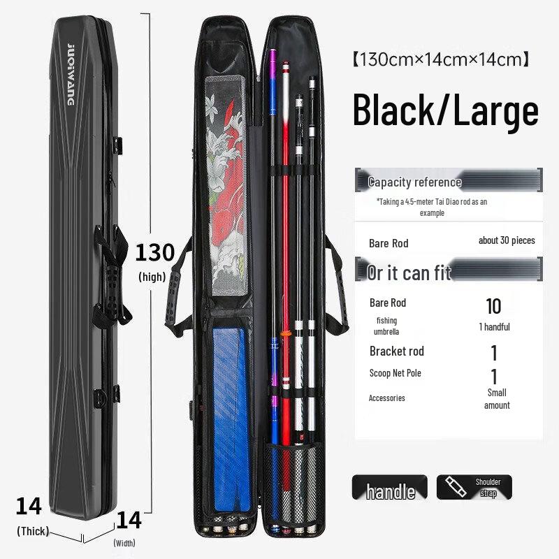 Brangdy Hard Shell Fishing Rod Bag