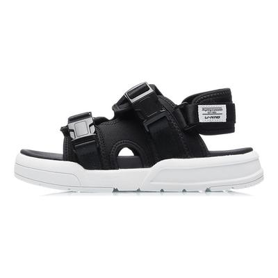 Li Ning Coca Beach Sandals Women's Black/White AGLR026-1