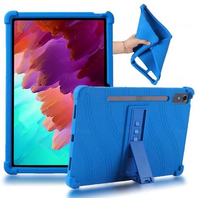 Pouzdro pro Lenovo Xiaoxin Pad Pro 12,7" 2023 TB-370FU/ 371FC silikonový stojánek nárazuvzdorný obal na tablety Lenovo Tab P12 Fundas