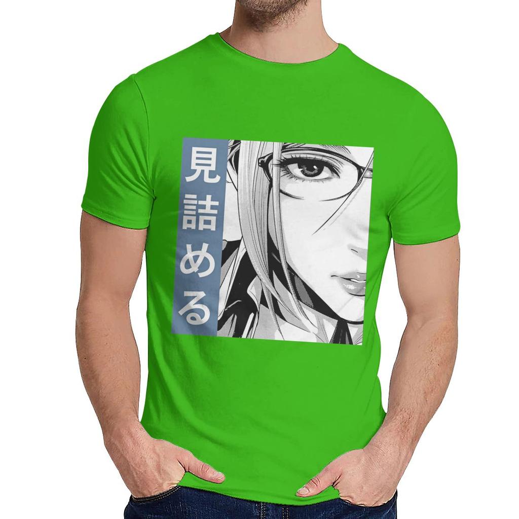Man S O Neck Prison School Meiko Shiraki Stare Hip Hop T Shirt