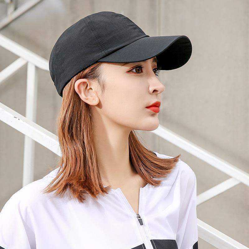 Korean Style Quick-Dry Breathable Baseball Cap for Men & Women - Summer Thin Sun Hat, Soft Top