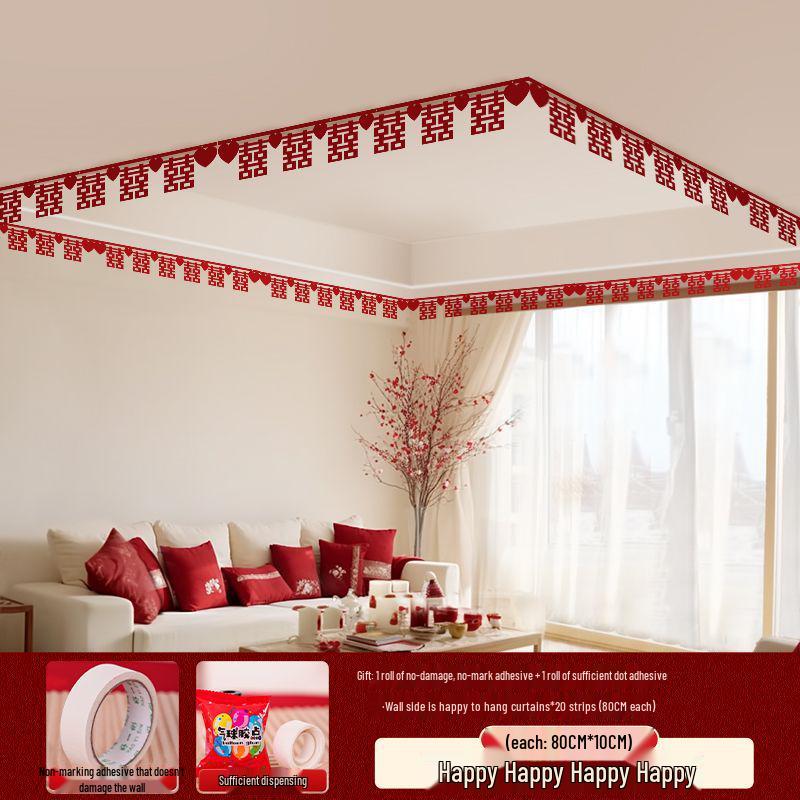 

Полный набор свадебных украшений: Комната невесты, Новый дом жениха и Потолок гостиной