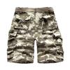2026 New Fashion Military Cargo Shorts Men High Quality Cotton Casual Multi-pocket Men's Summer Shorts ( With Belt )