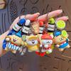 Cartoon Dog Figurine Keychain, Small Pendant, Cute Couple Keychain, Backpack Hanging Ornament, Small Gift