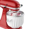 Ice Cream Maker Attachments Ice Cream Mixing Stand Plastic Texture Mixing Holder Suitable for 4.5QT 5QT 6QT Models