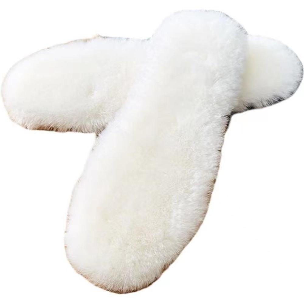 Утолщенная шерстяная греющая стелька, термостельки с защитой от запаха, удобная спортивная стелька для мужчин и женщин 8-44