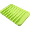 Self Draining Soap Holder Premium Silicone Soap Dish for Shower, Bathroom, Kitchen Waterfall Design Drains Water Efficiently, Extends Soap Life Easy