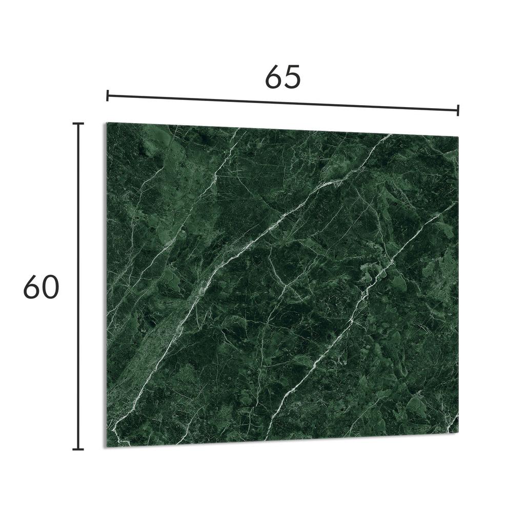GLASPANEL FÜR DIE KÜCHE 65x60 Marmor
