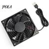 TV Box Heat Sink STB Radiator Low Noise Quick Cooling Plug Play USB Fan Mobile HDD Cooler for Home