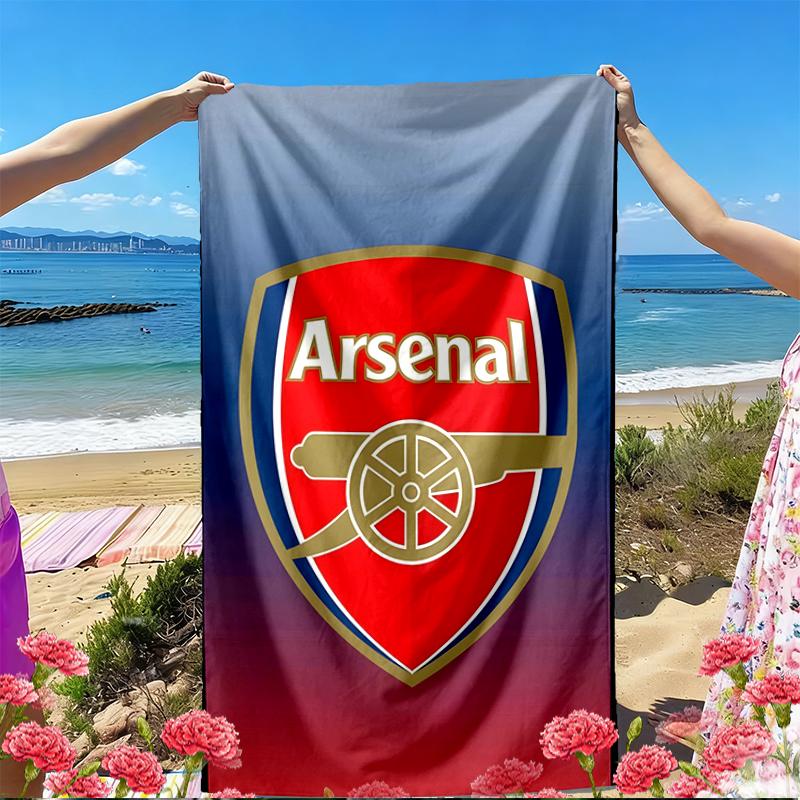 Football team.C Print Beach Towel, Versatile Lightweight Absorbent Beach Towel for Pool Surf Yoga Bathroom, Perfect Birthday Holiday Gift