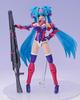 AOSHIMA VFG Macross Frontier Super Messiah Clan Clan Height 155mm plastic model VF-25G approx. Color-coded MC-07