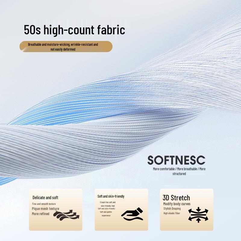 JEEP SPIRIT Men's Casual Breathable Polo T-Shirt