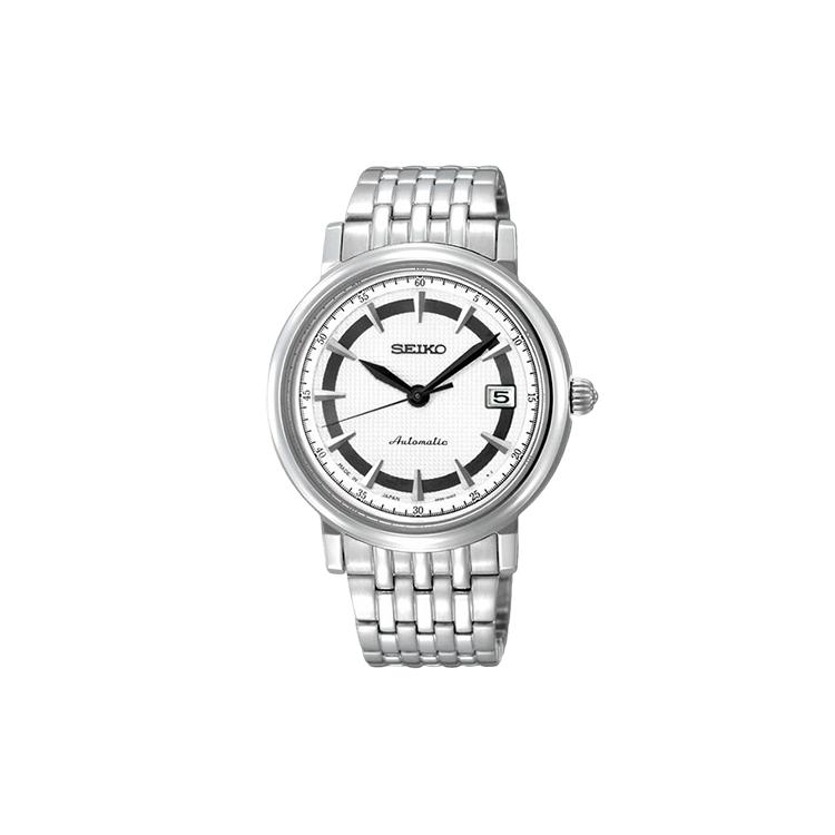 SEIKO Presage 100m Water Resistant Automatic Mechanical Movement Stainless Steel Strap Watch 42mm SRP111J1