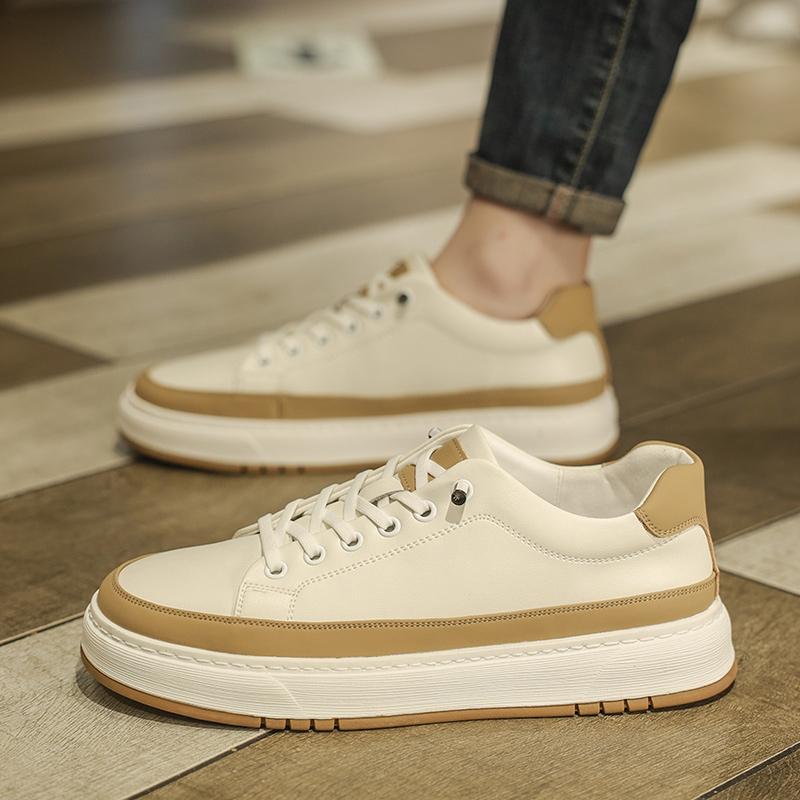 

Men All Season Shoes Lace Up Leather Casual Fashion Outdoor Comfortable Wear For Daily Use Durable Material With Good Quality 7
