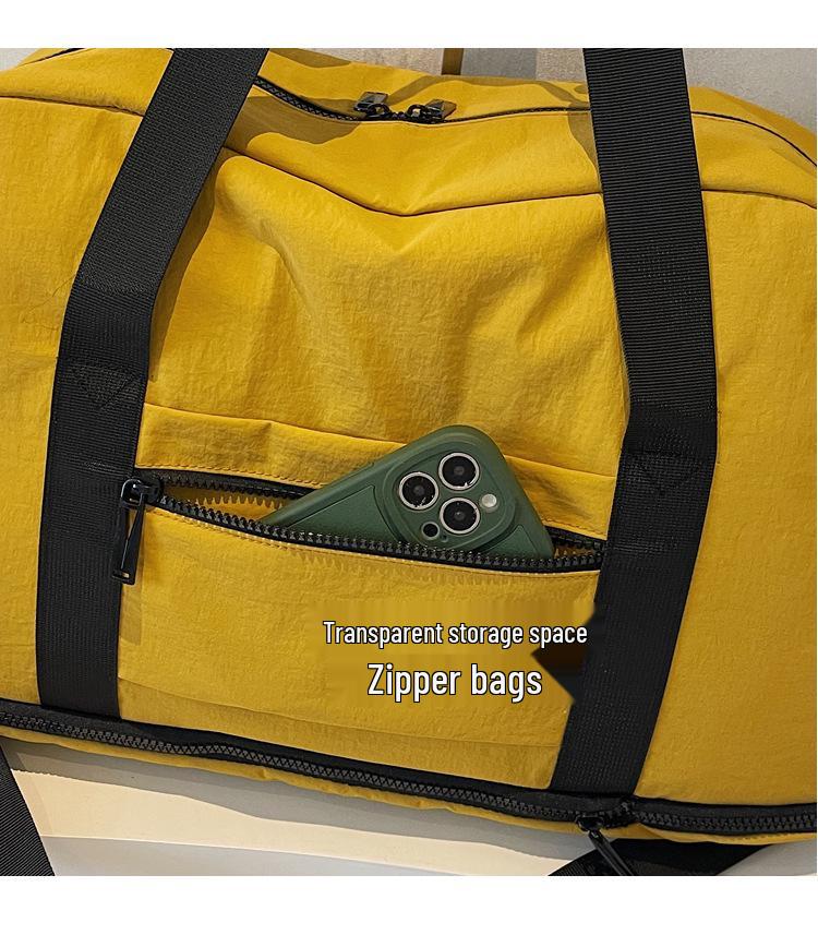 Women's Large Capacity Fashion Travel Duffle Bag - Lightweight Handheld for Sports, Fitness, and Short Trips