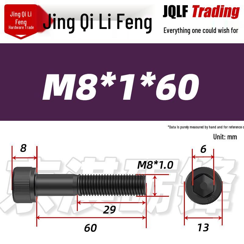 High-Strength Fine Thread Hex Socket Head Cap Screw (Half Thread) M8-M27