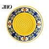 Tritaghiaccio per Aglio Piatto Grattugia in Ceramica Ciotola, Spremiaglio Manuale Zester Grattugia Frutta Zenzero Piatto Mescolatore Piatto, Vassoio Tutto-in-Uno per Preparazione e Servizio, Cucina Moderna Minimalista