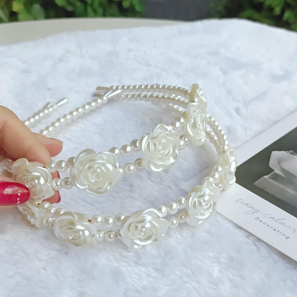 Hairbands for Women, Summer Headbands, Summer Hairpins, Internet Famous, High-end, Versatile, French Retro Hair Tie Headpiece