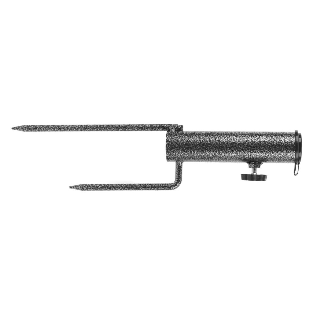 Beach Umbrella Sand Anchor Stand Holder Stake Steel Parasol Insert Flag Pole Bracket for Outdoor Garden Lawn Yard