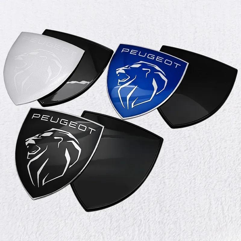 Adesivi Anteriori per Auto in ABS Emblema Posteriore per Bagagliaio Decalcomania Laterale per Peugeot 308 3008 307 207 208 508 108 306 406 4008 5008 408 407 301 2008