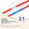 2:1 Heat Shrink Tubing Kit, Multi Size Colors Boxed Heat Shrink Tubing Assorted Sleeving Tube Wrap Cable Wire Kit for DIY (1, 750PCS)