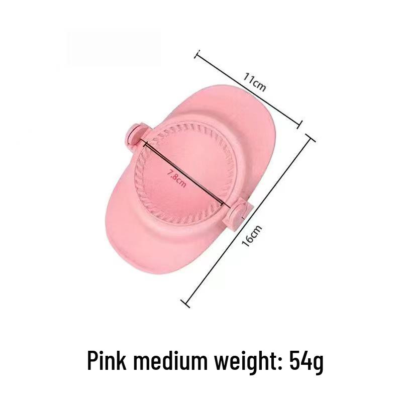 Ręczna Forma do Pierogów - Duży Rozmiar Ręcznie Robiony Pierogarnik do Zawijania i Sklejania Ciasta na Pierogi