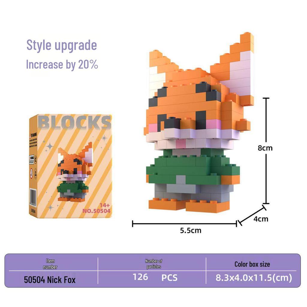 Children's 3D Puzzle Building Blocks - Compatible with Lego, Educational Toys for Girls