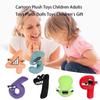 Plush toys number 6 animal plush  for children Christmas gifts educational digital block dolls