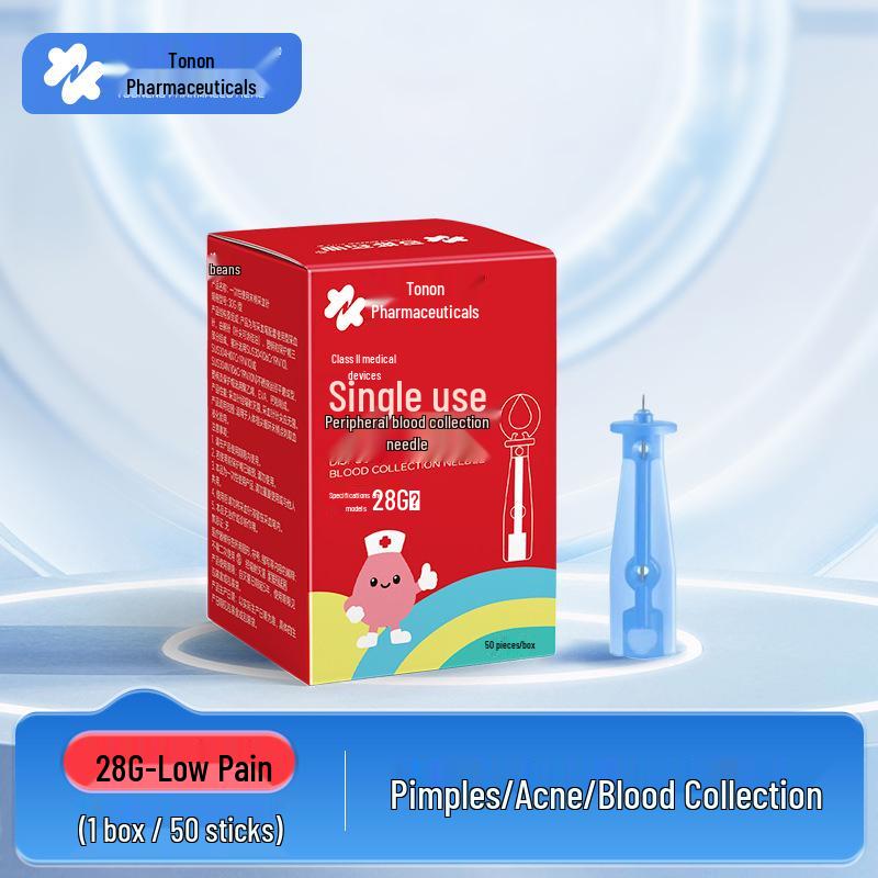 Fingertip Blood Collection and Pimple Needle - Disposable Lancet