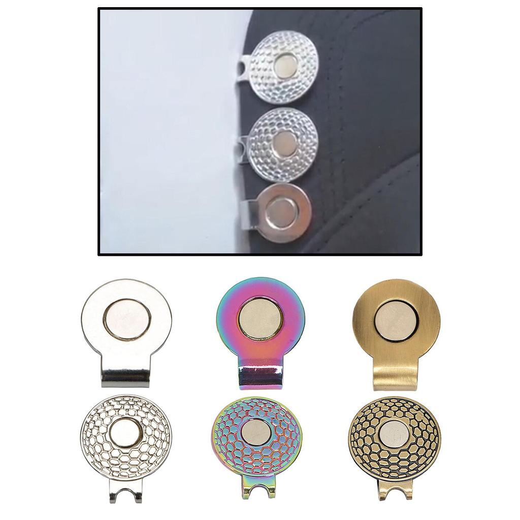 Golf Ball Markers Zinc Alloy Ladies Magnetic Golf Hat Attach To Hat Caps Visor, Club Giveaways Golf Putt Putting Position Mark