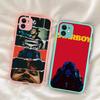 The Weeknd XO Minimaliste Pour iPhone Air 16 15 14 Plus 13 12 11 Pro Max Coque de Téléphone Mate Gelée Anti-Choc
