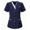 Women's Uniform Quick-drying Fabric Solid Color V-neck Short-sleeved Uniform