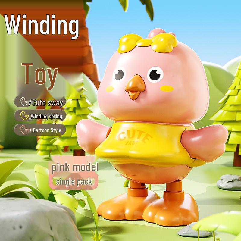 Children s Wind-up Chick: Southeast Asian Cartoon Toy Gift