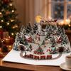 3D Christmas -Up Greeting Card, Holiday Card for Festive Wishes and Gift Giving