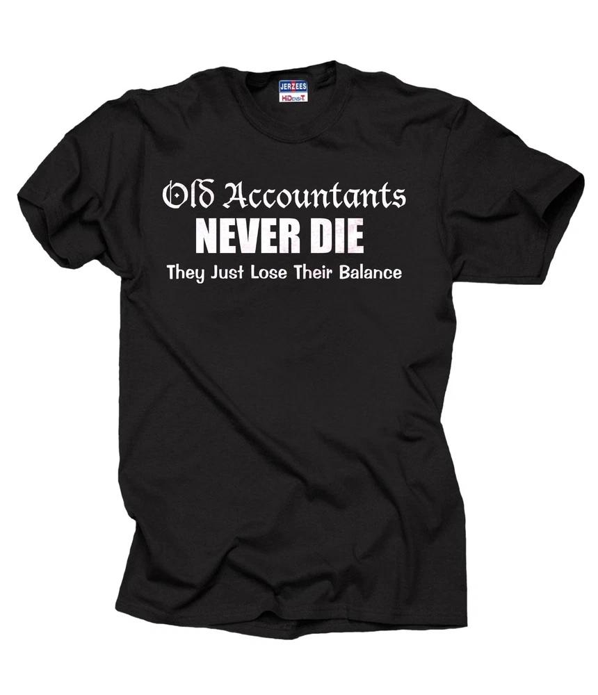 Funny accountant Tshirt Balance Sheet shirt CPA accounting tee M